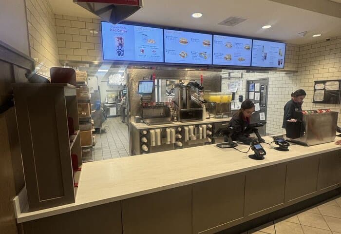 Chick-fil-A — Cockpit & Serving Area Reconfiguration — Open and serving