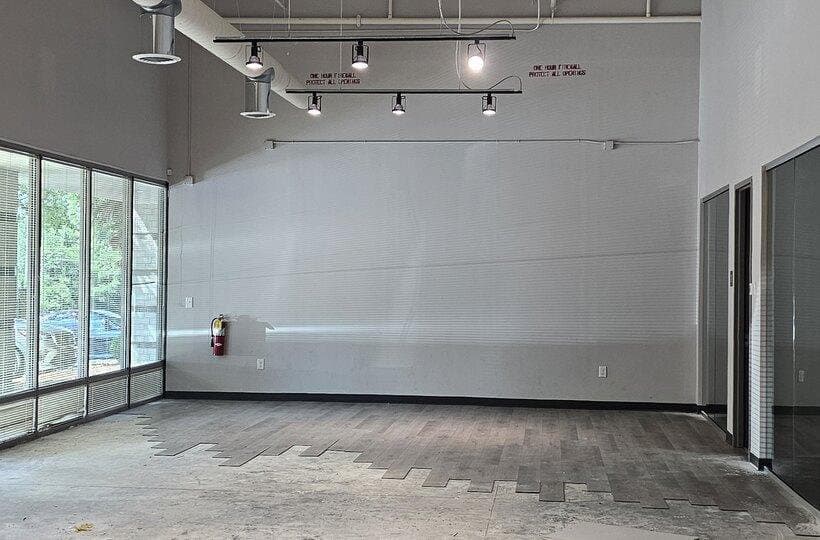 Commercial Office Buildout — Finished space